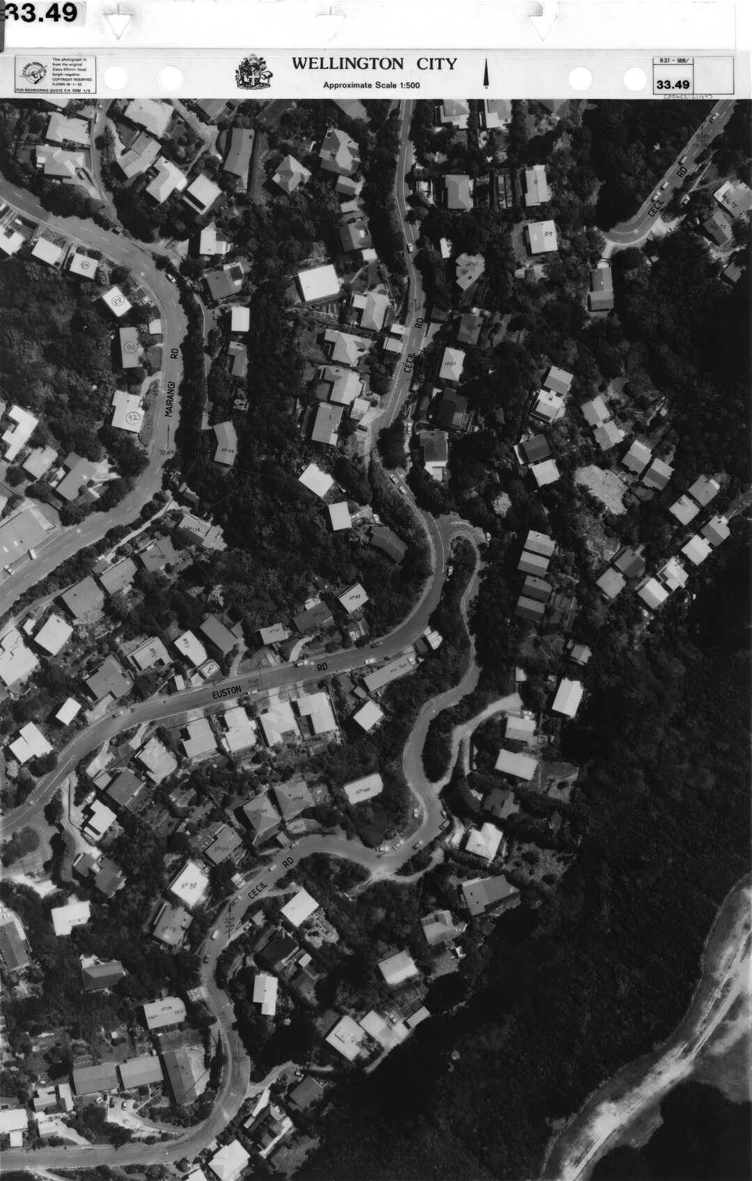 Aerial transparency, Sheet 33.49