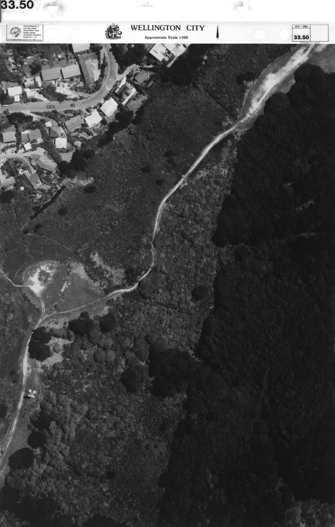 Aerial transparency, Sheet 33.50