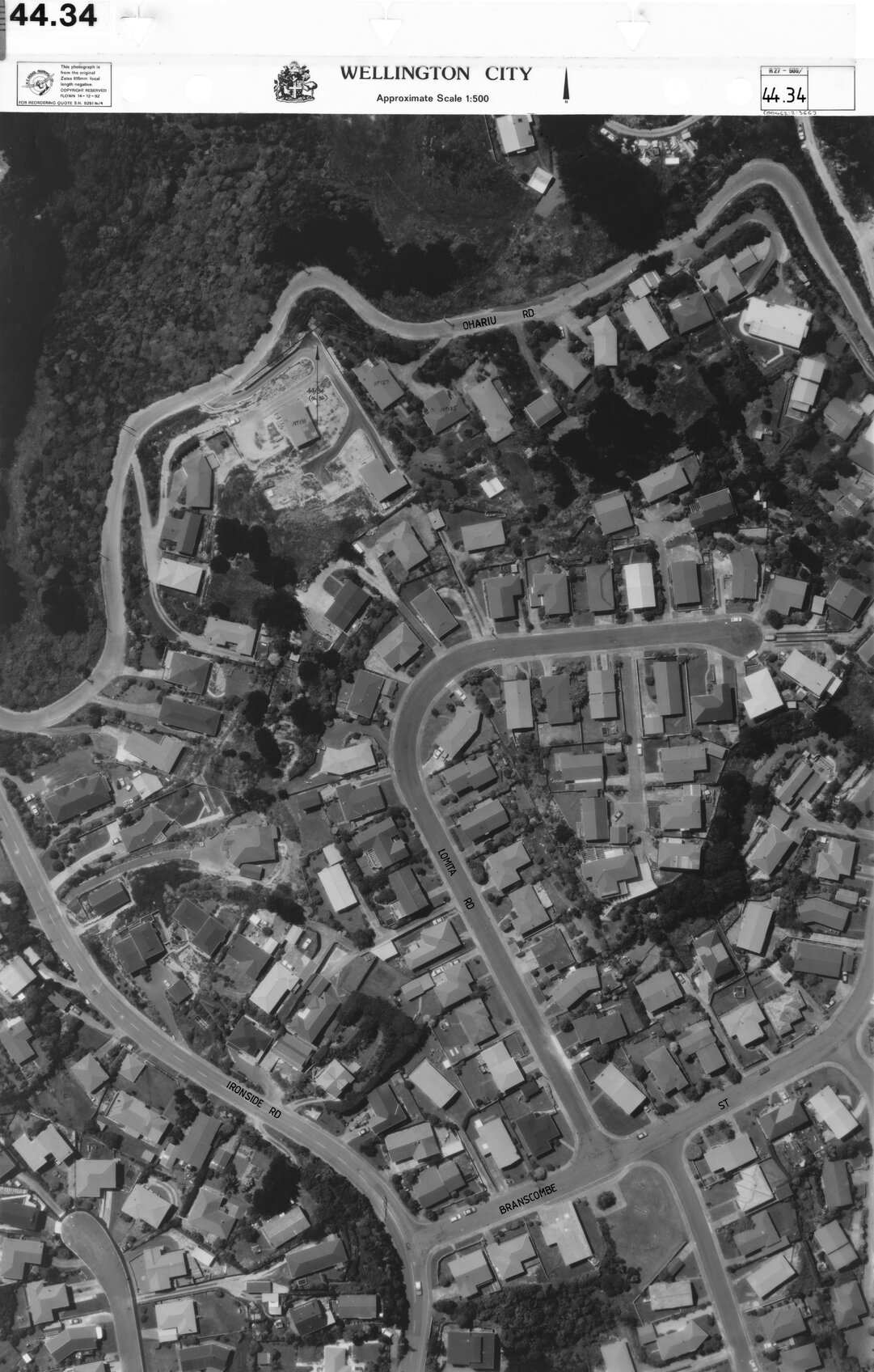 Aerial transparency, Sheet 44.34