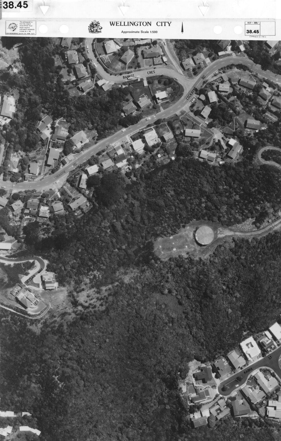 Aerial transparency, Sheet 38.45