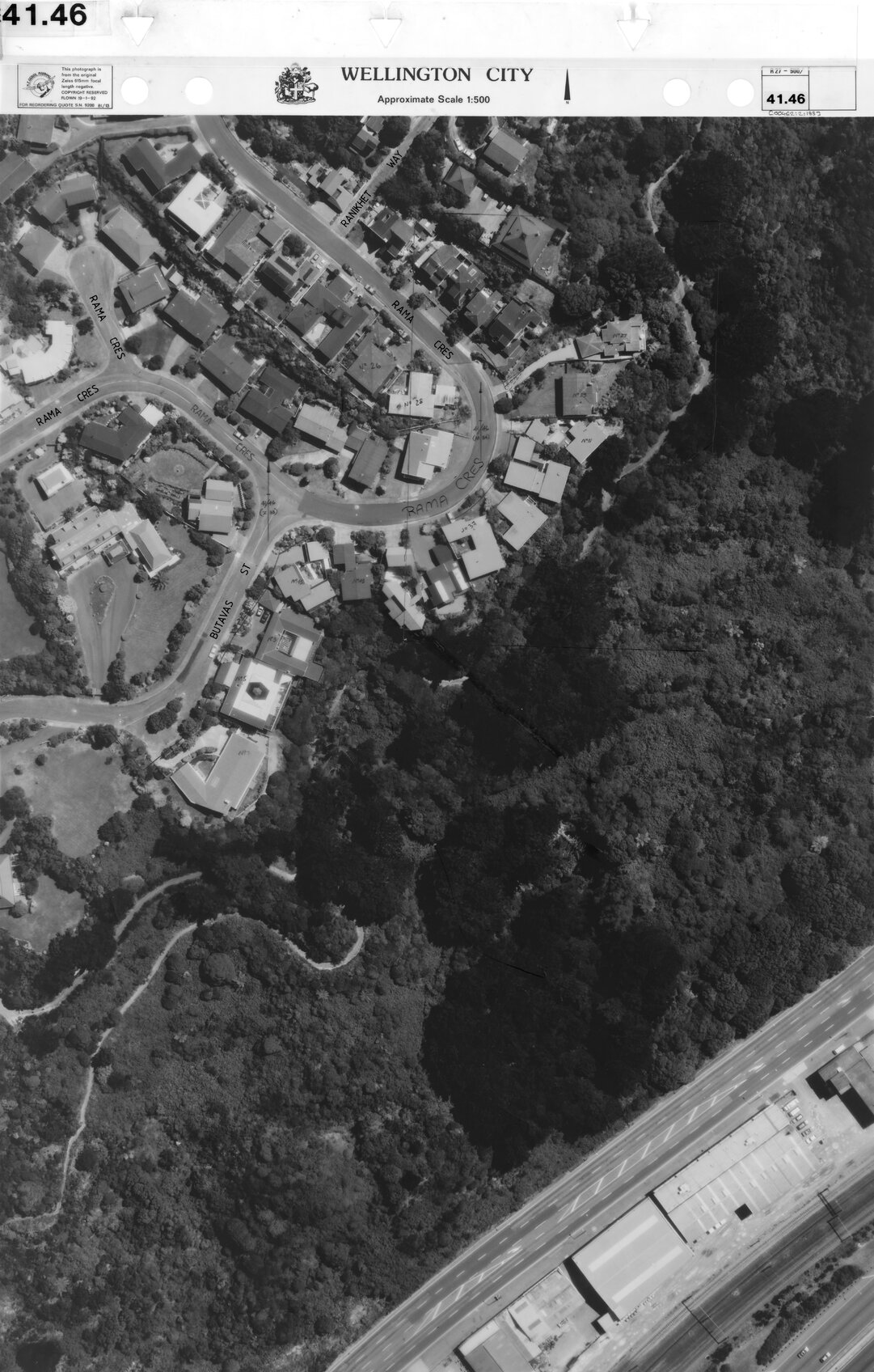 Aerial transparency, Sheet 41.46