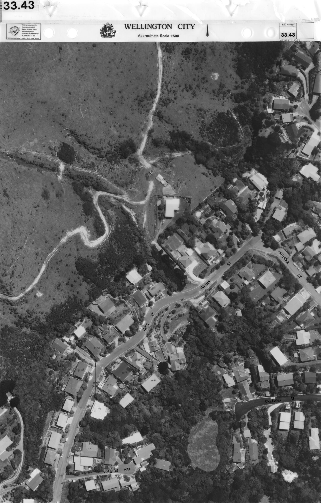 Aerial transparency, Sheet 33.43