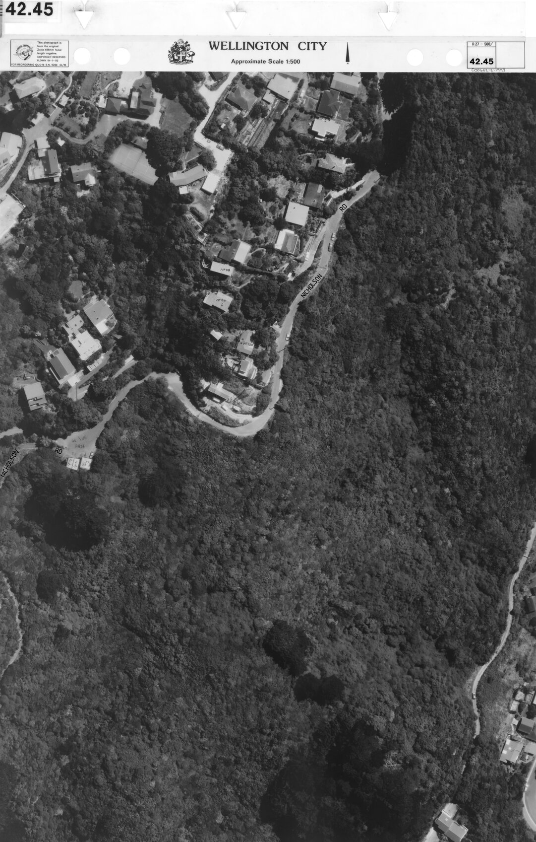 Aerial transparency, Sheet 42.45