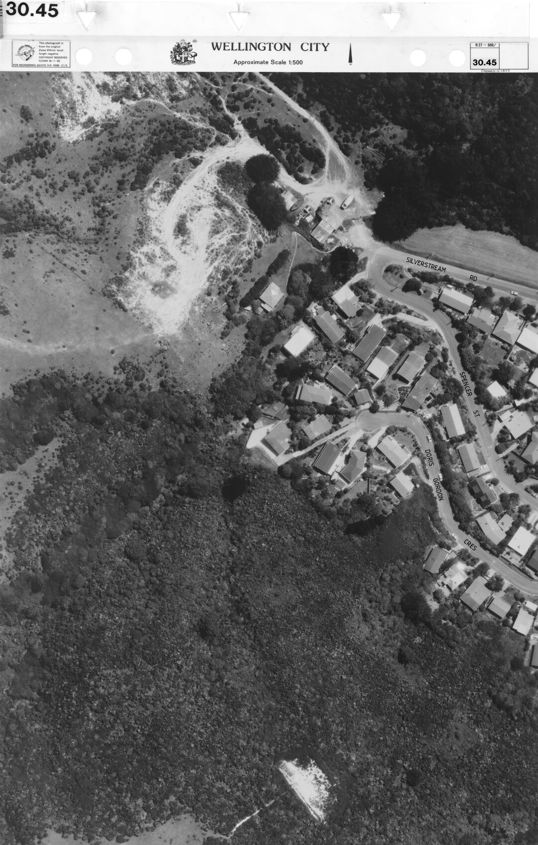 Aerial transparency, Sheet 30.45