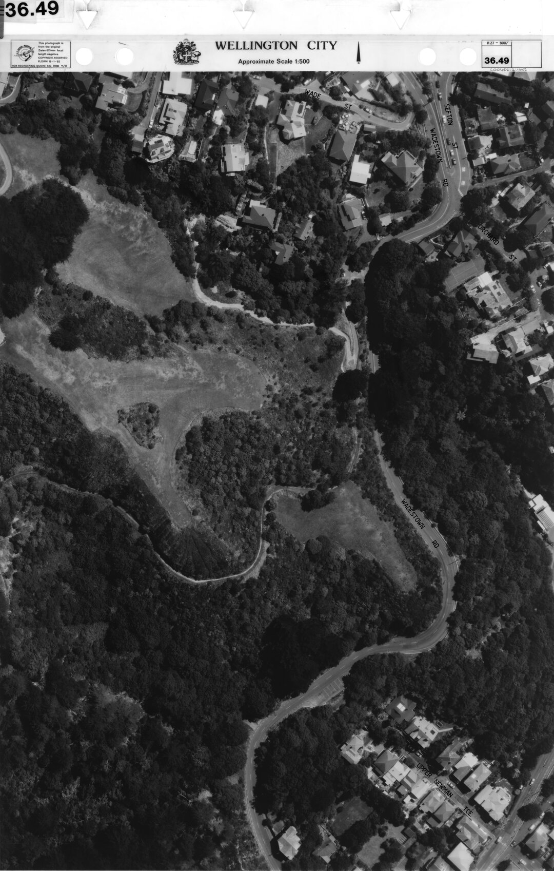 Aerial transparency, Sheet 36.49