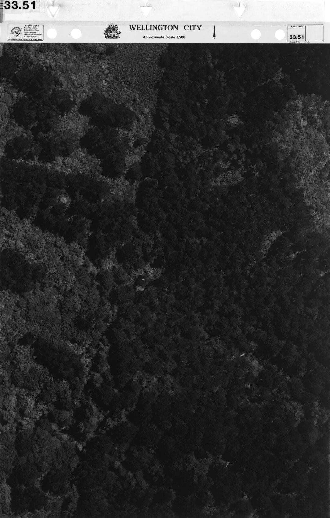 Aerial transparency, Sheet 33.51