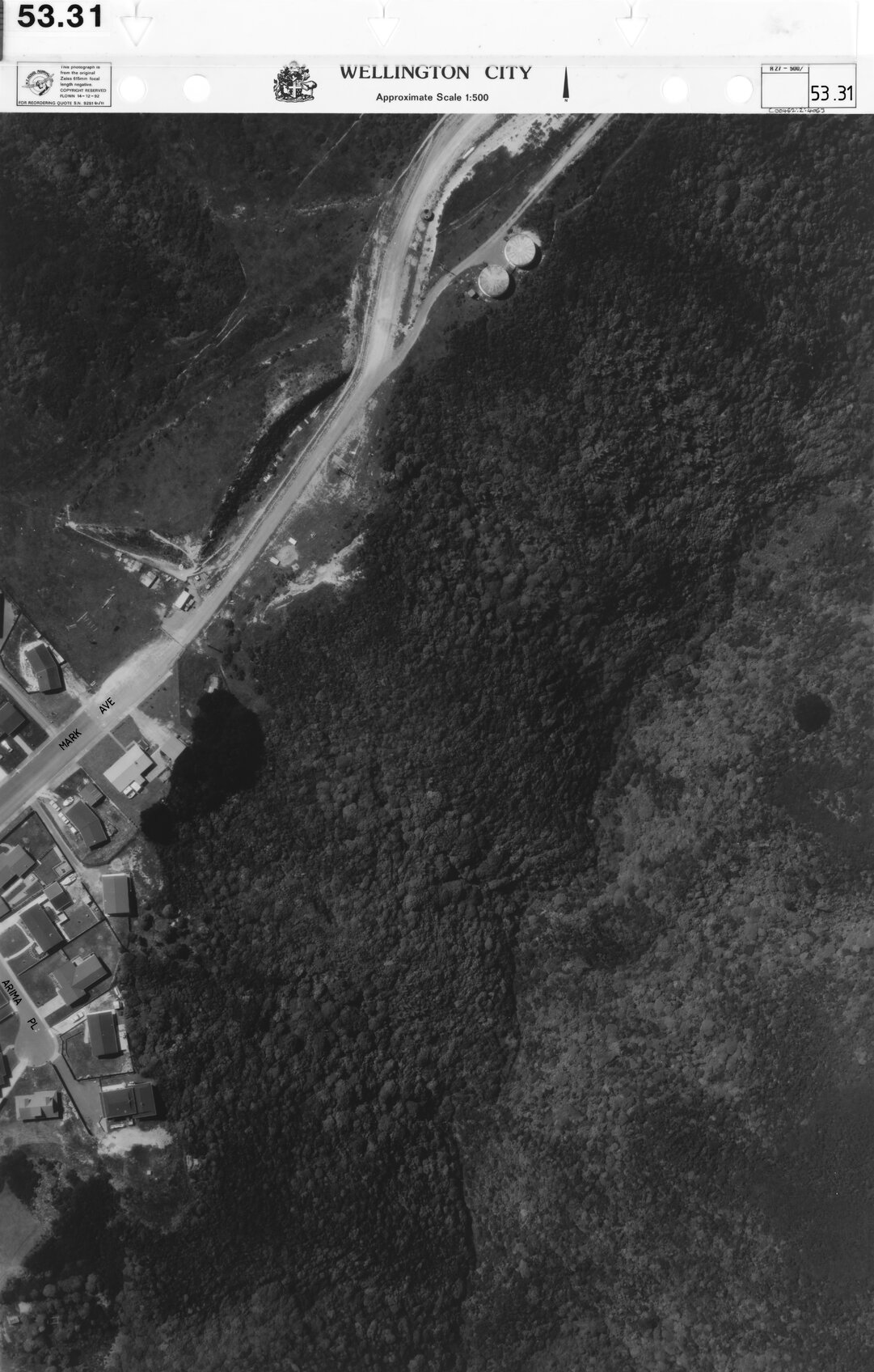 Aerial transparency, Sheet 53.31