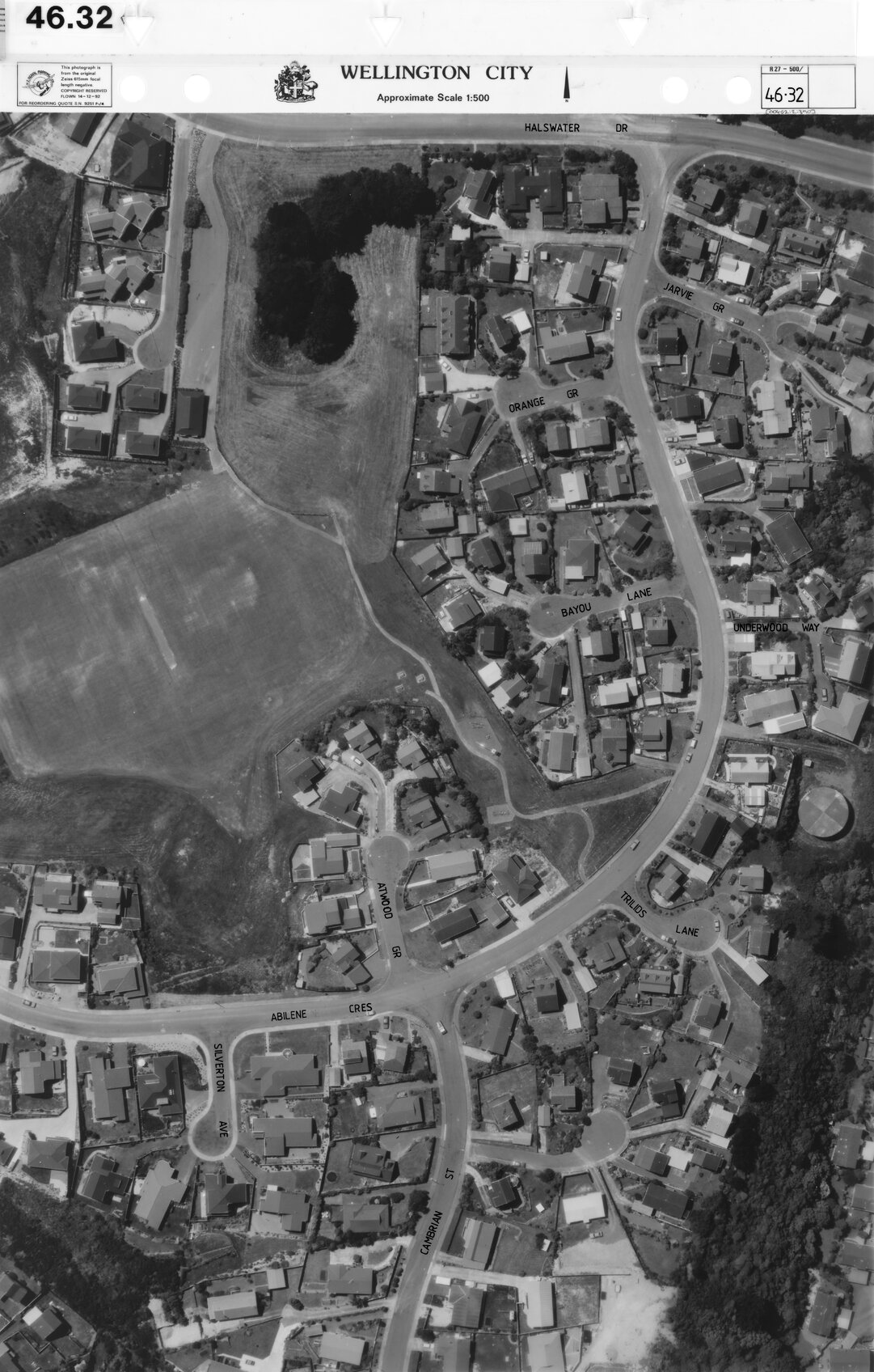 Aerial transparency, Sheet 46.32