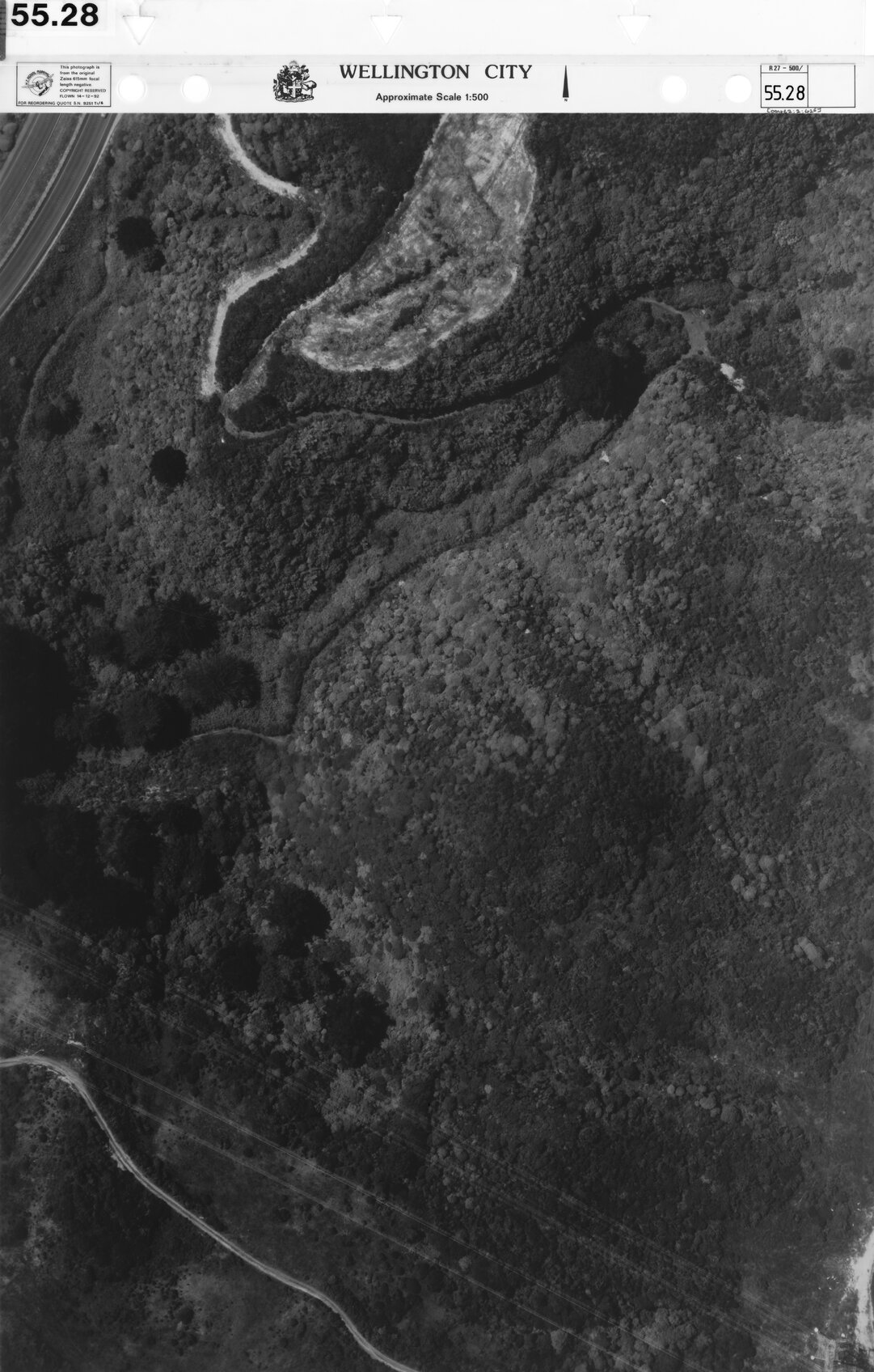 Aerial transparency, Sheet 55.28