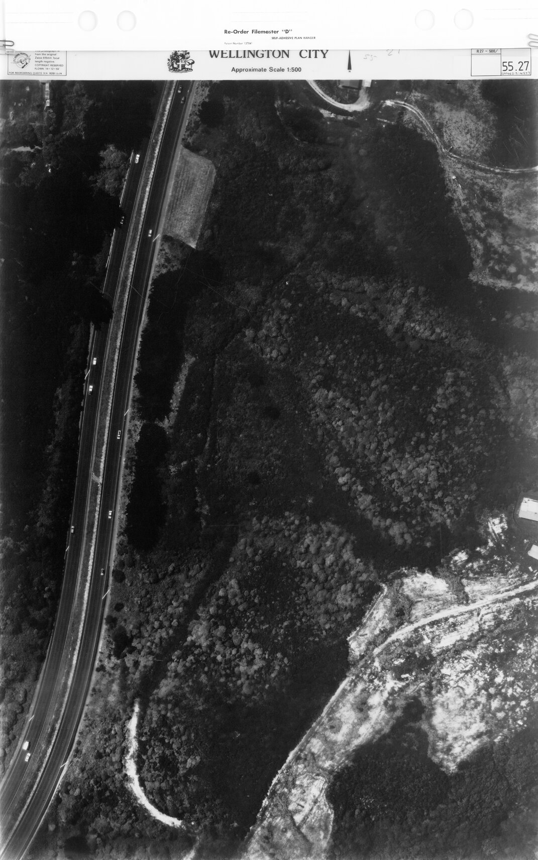 Aerial transparency, Sheet 55.27