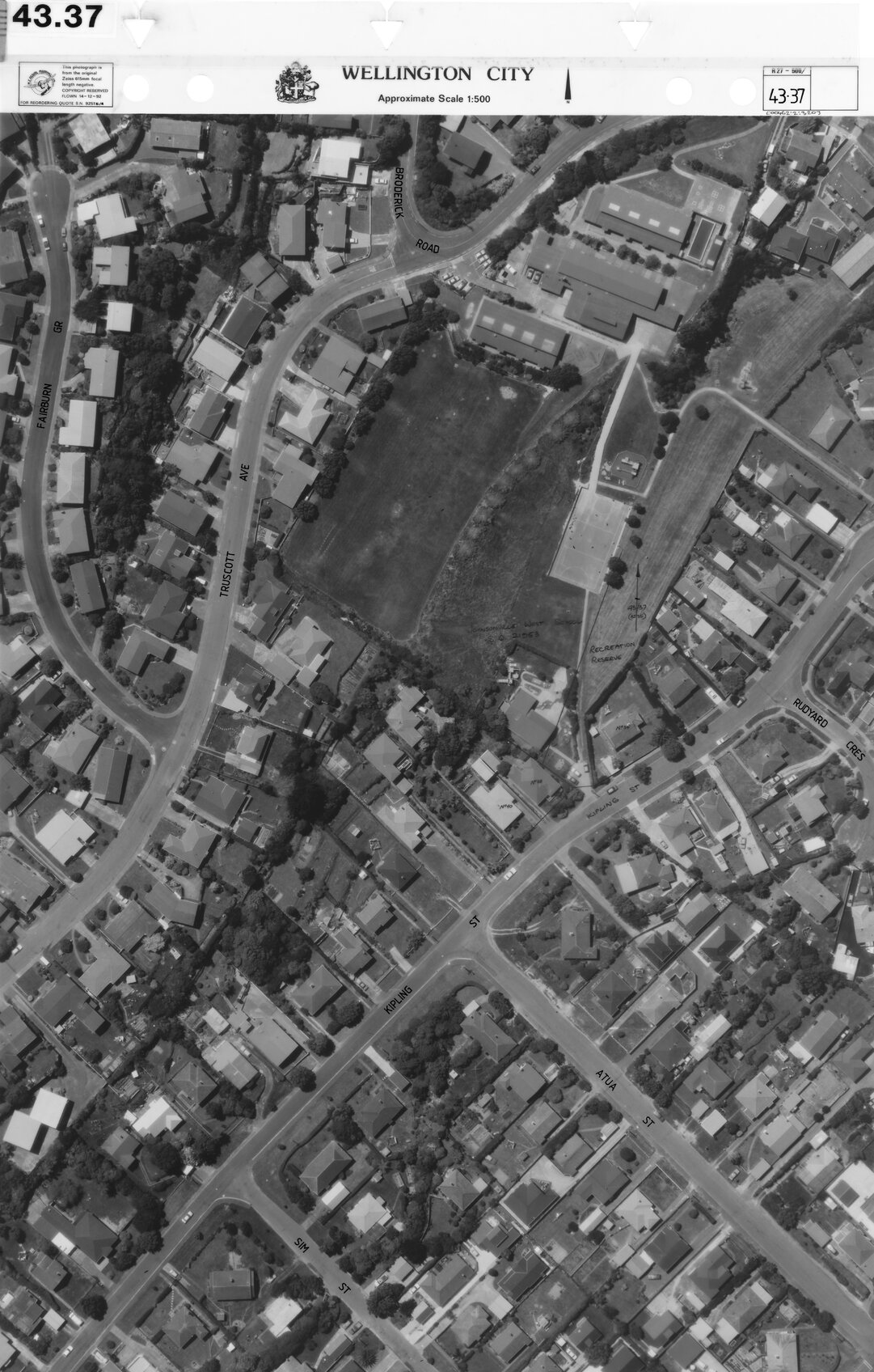 Aerial transparency, Sheet 43.37