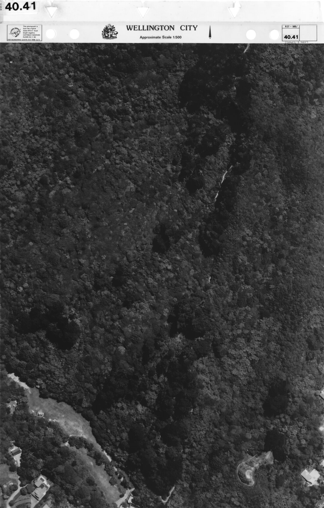 Aerial transparency, Sheet 40.41