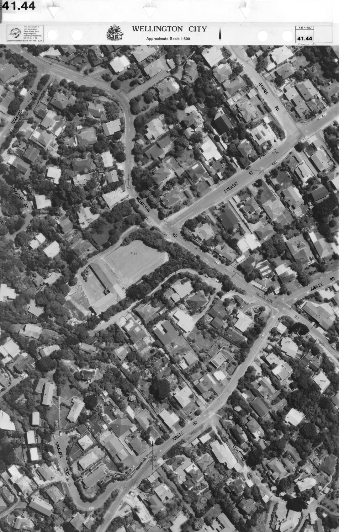 Aerial transparency, Sheet 41.44