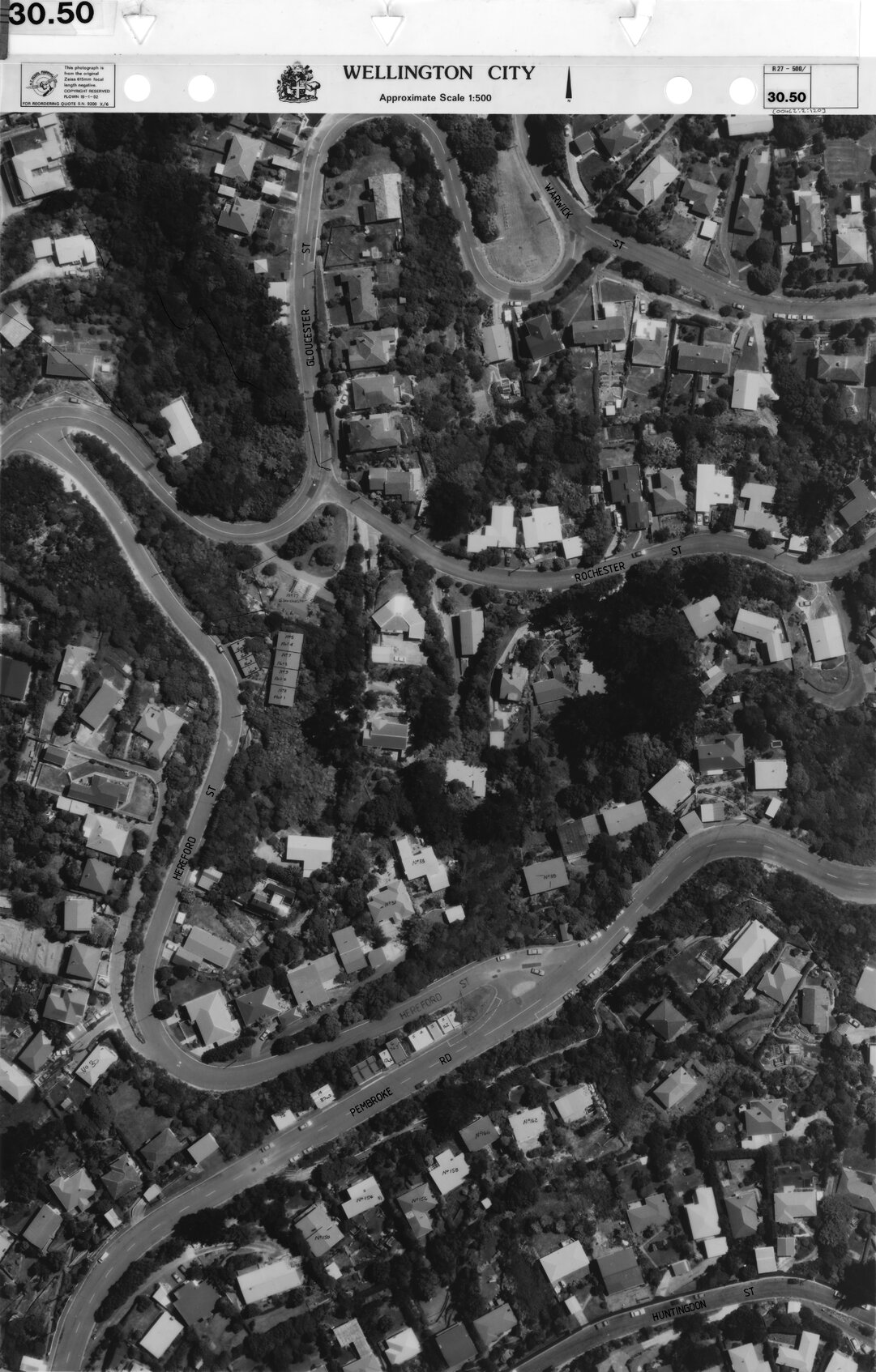 Aerial transparency, Sheet 30.50