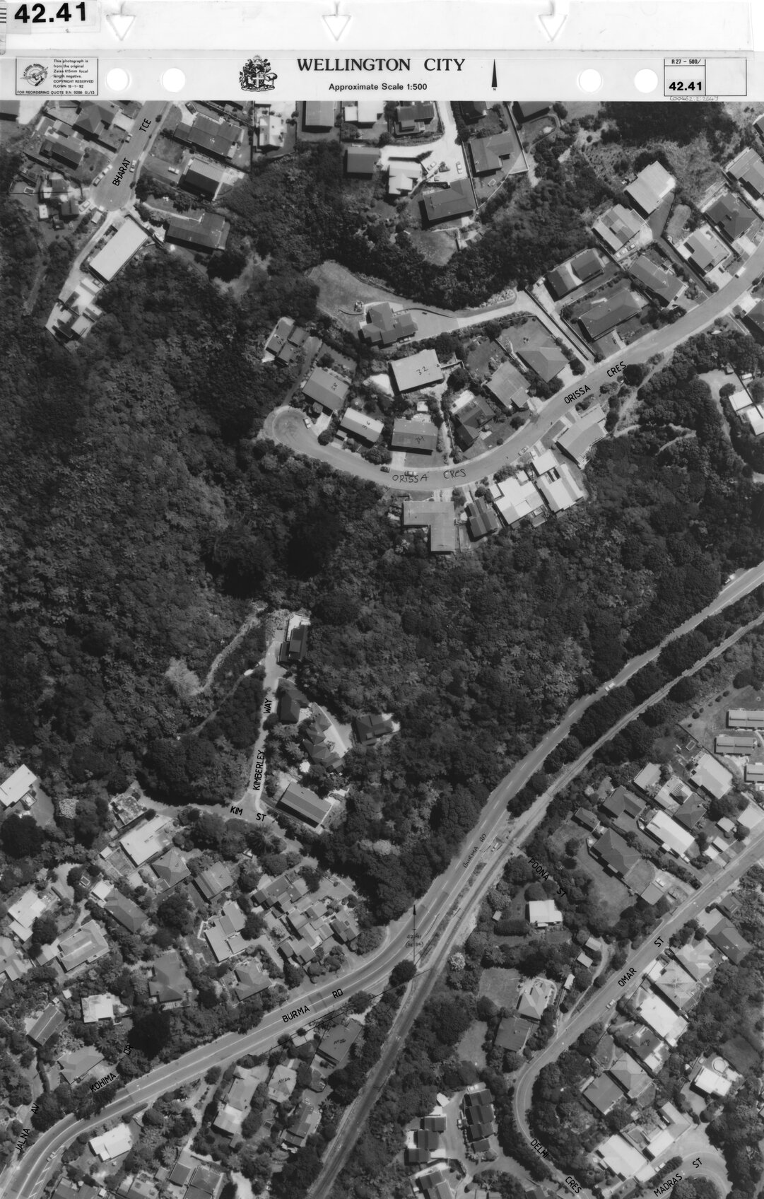 Aerial transparency, Sheet 42.41