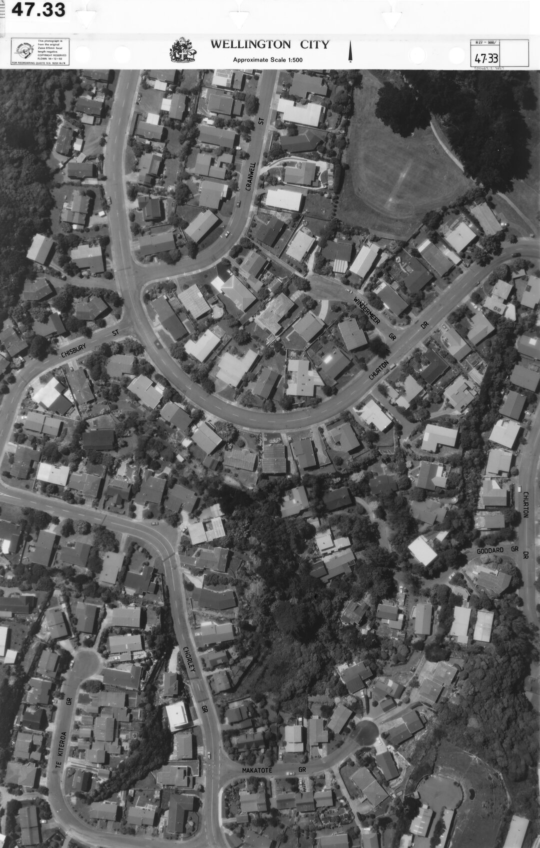 Aerial transparency, Sheet 47.33