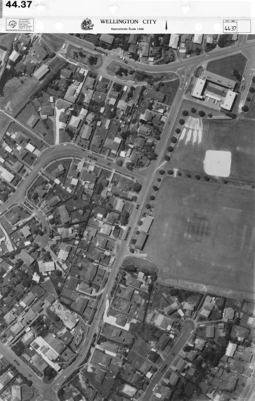 Aerial transparency, Sheet 44.37