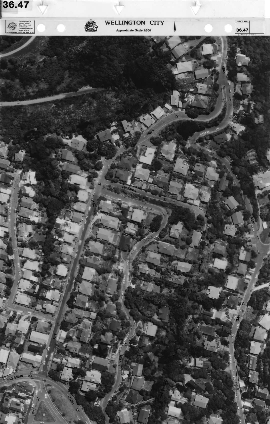 Aerial transparency, Sheet 36.47