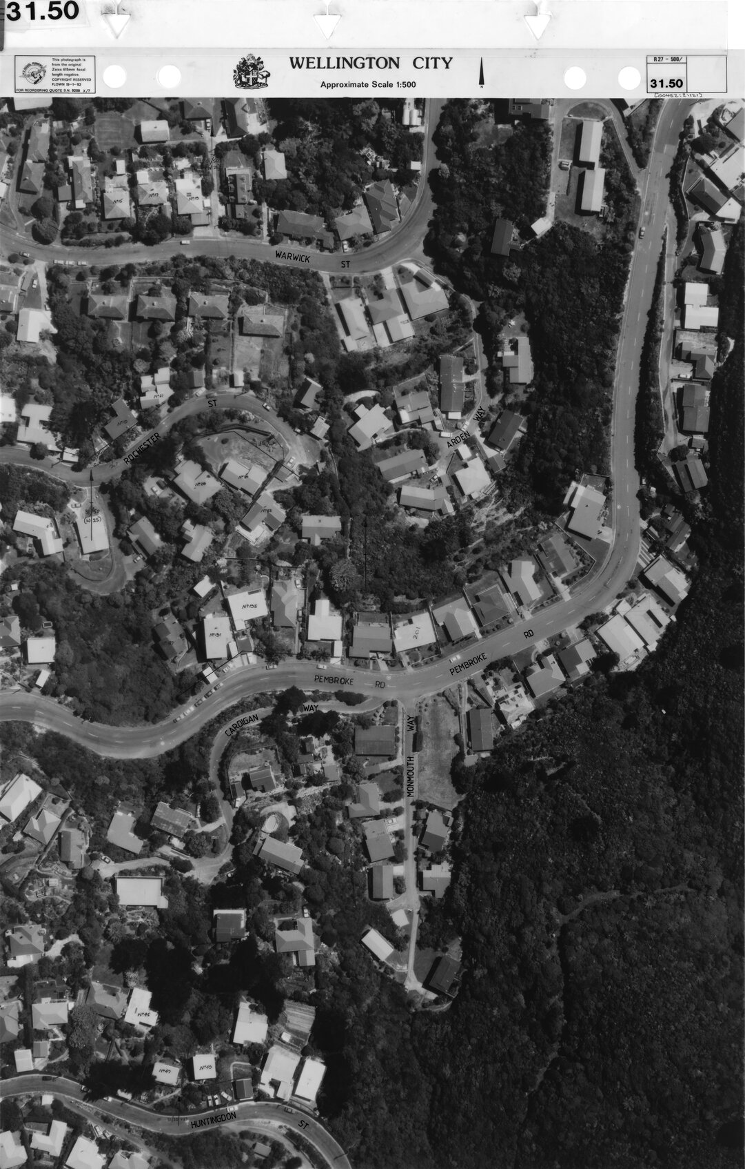 Aerial transparency, Sheet 31.50