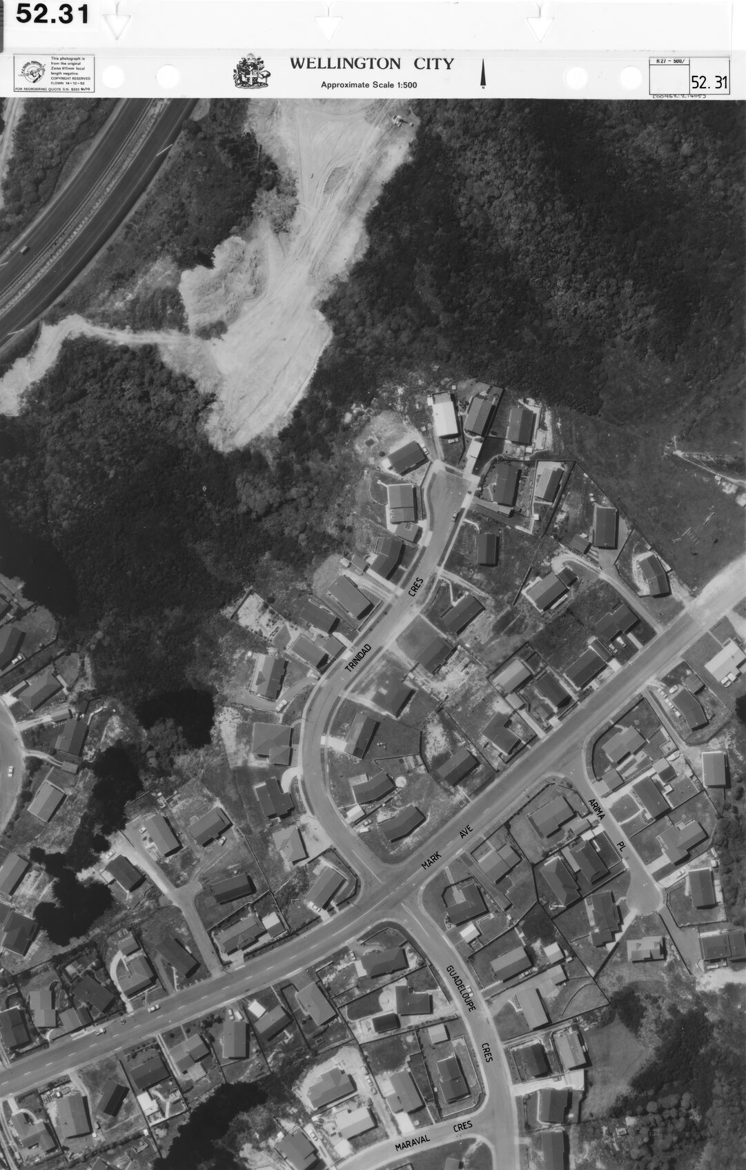 Aerial transparency, Sheet 52.31