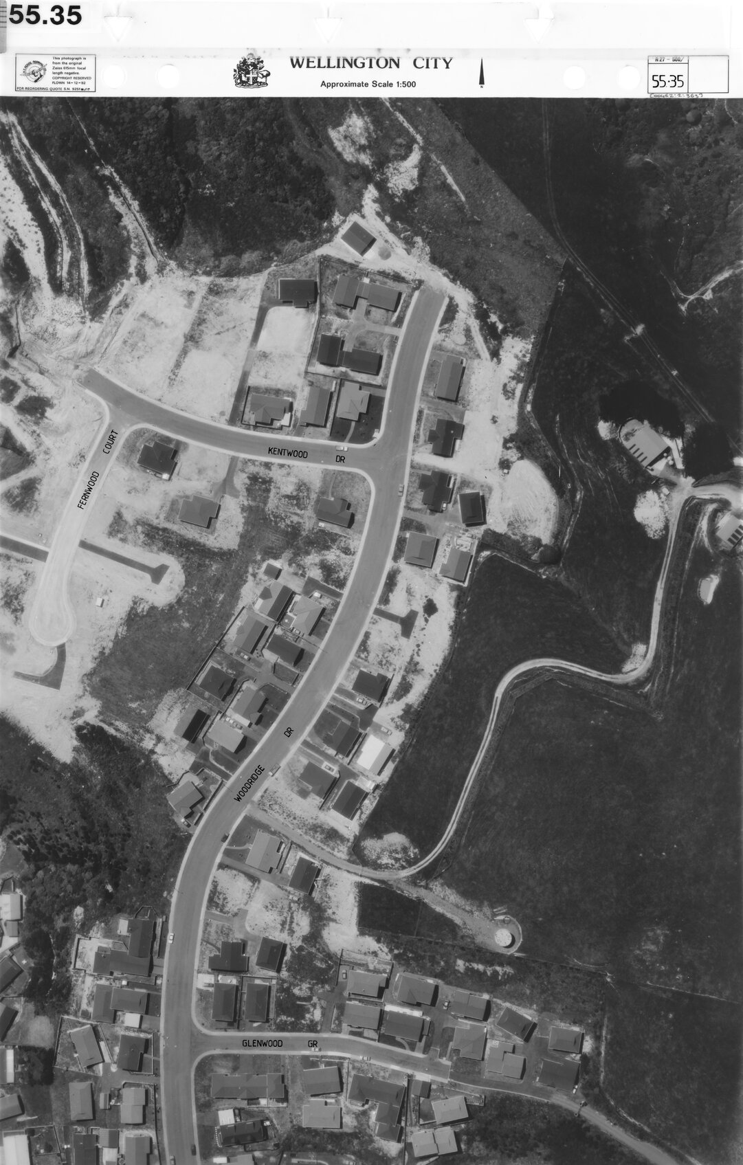 Aerial transparency, Sheet 55.35