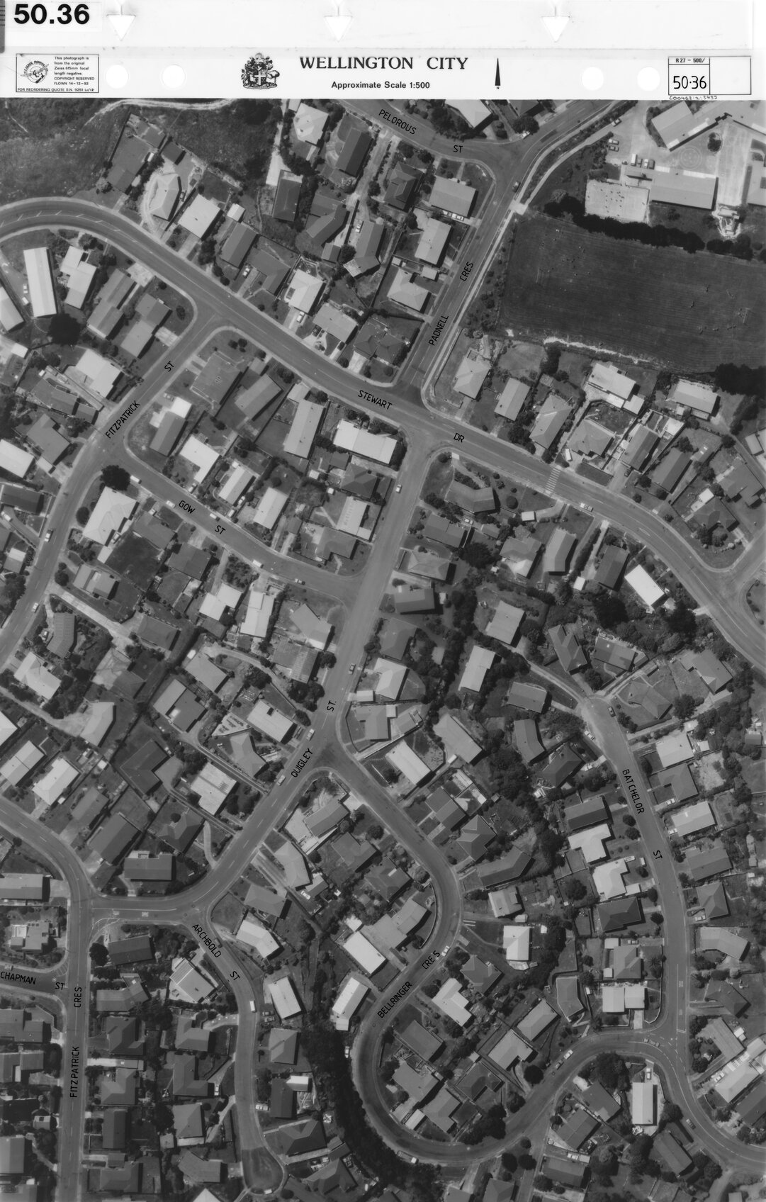 Aerial transparency, Sheet 50.36