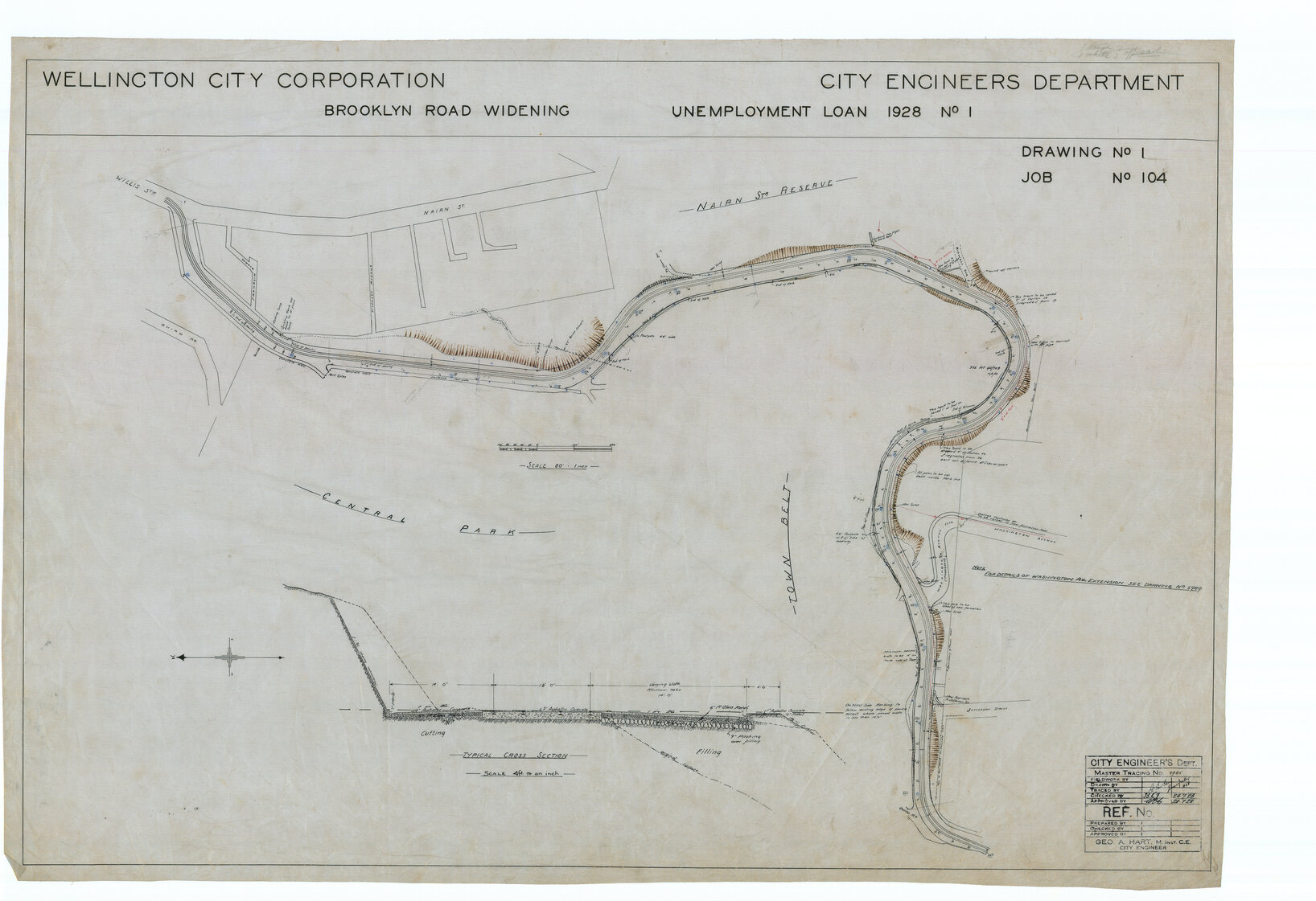 Brooklyn Road widening 