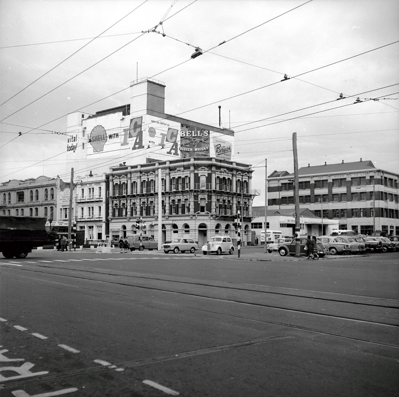 Terminus Hotel, corner of Courtenay Place &amp; Taranaki St