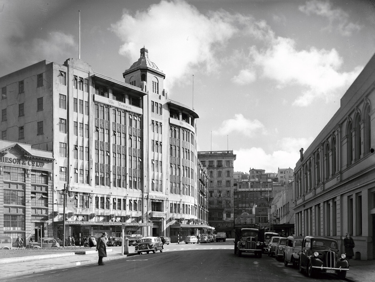 Mercer &amp; Willis Streets-looking towards Dominion building