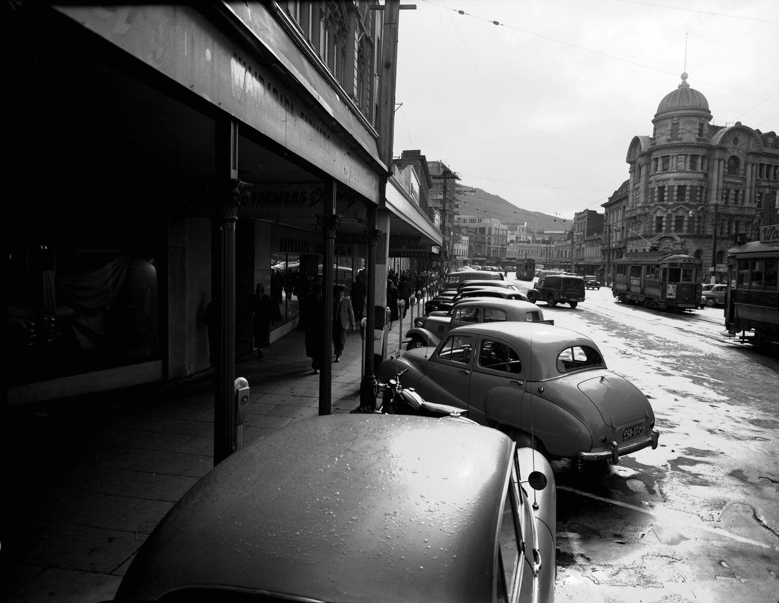 Lambton Quay, parking meters