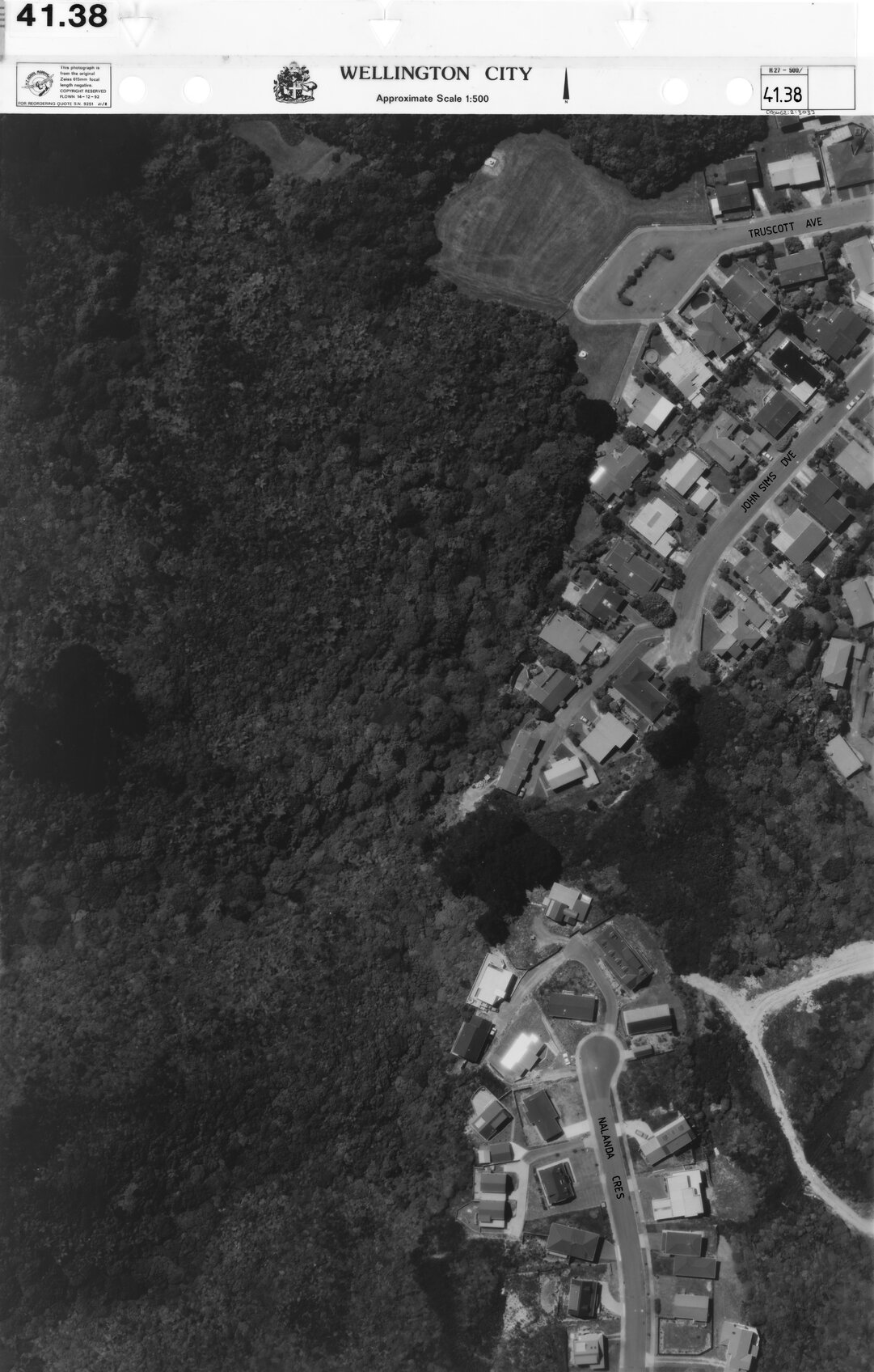 Aerial transparency, Sheet 41.38