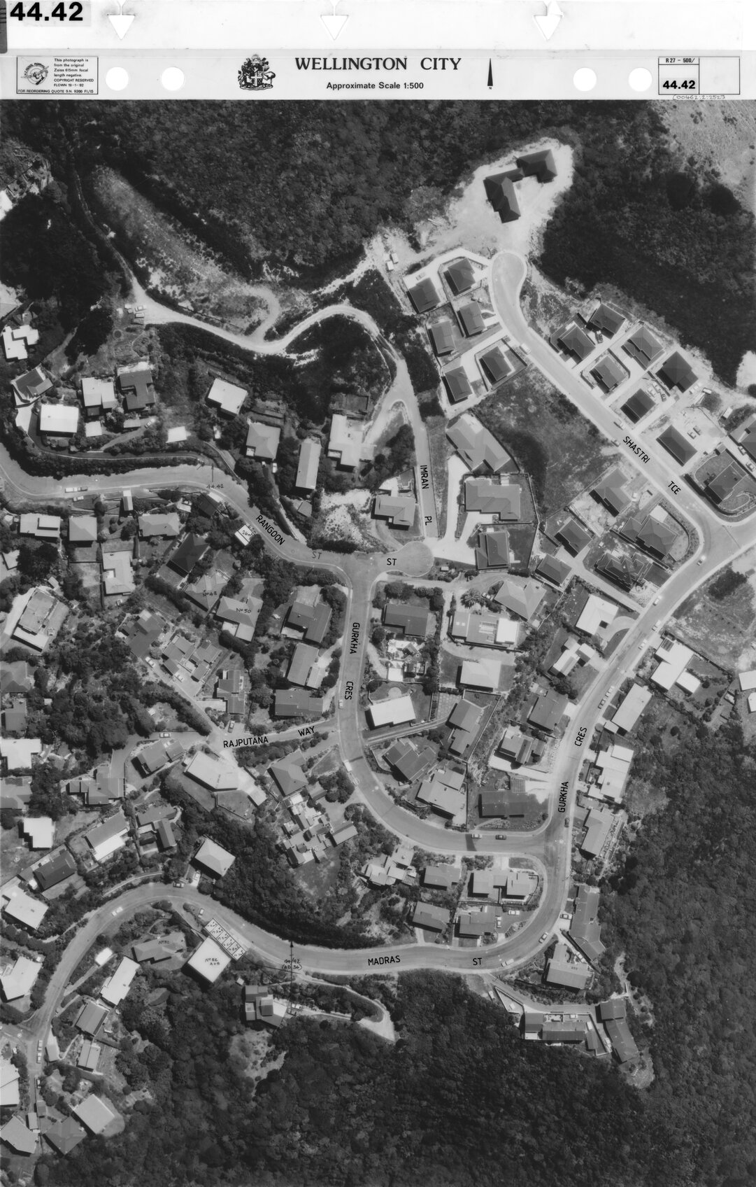 Aerial transparency, Sheet 44.42