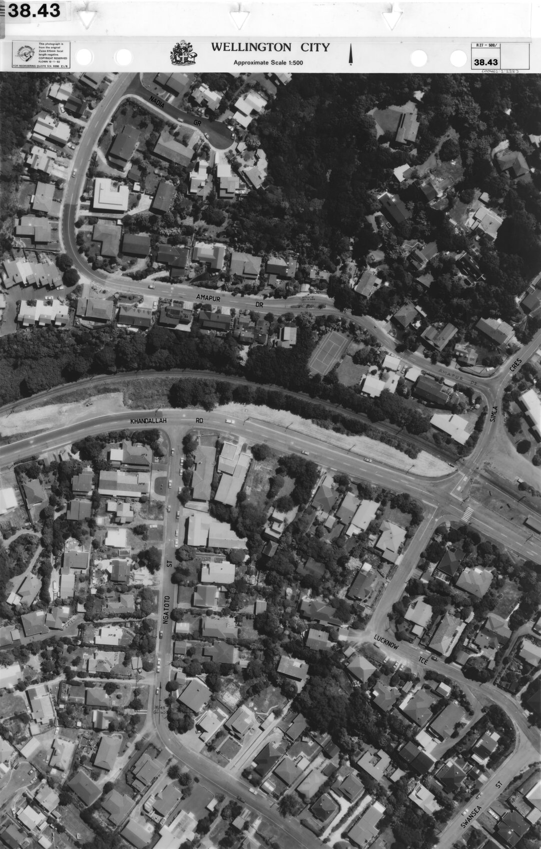 Aerial transparency, Sheet 38.43