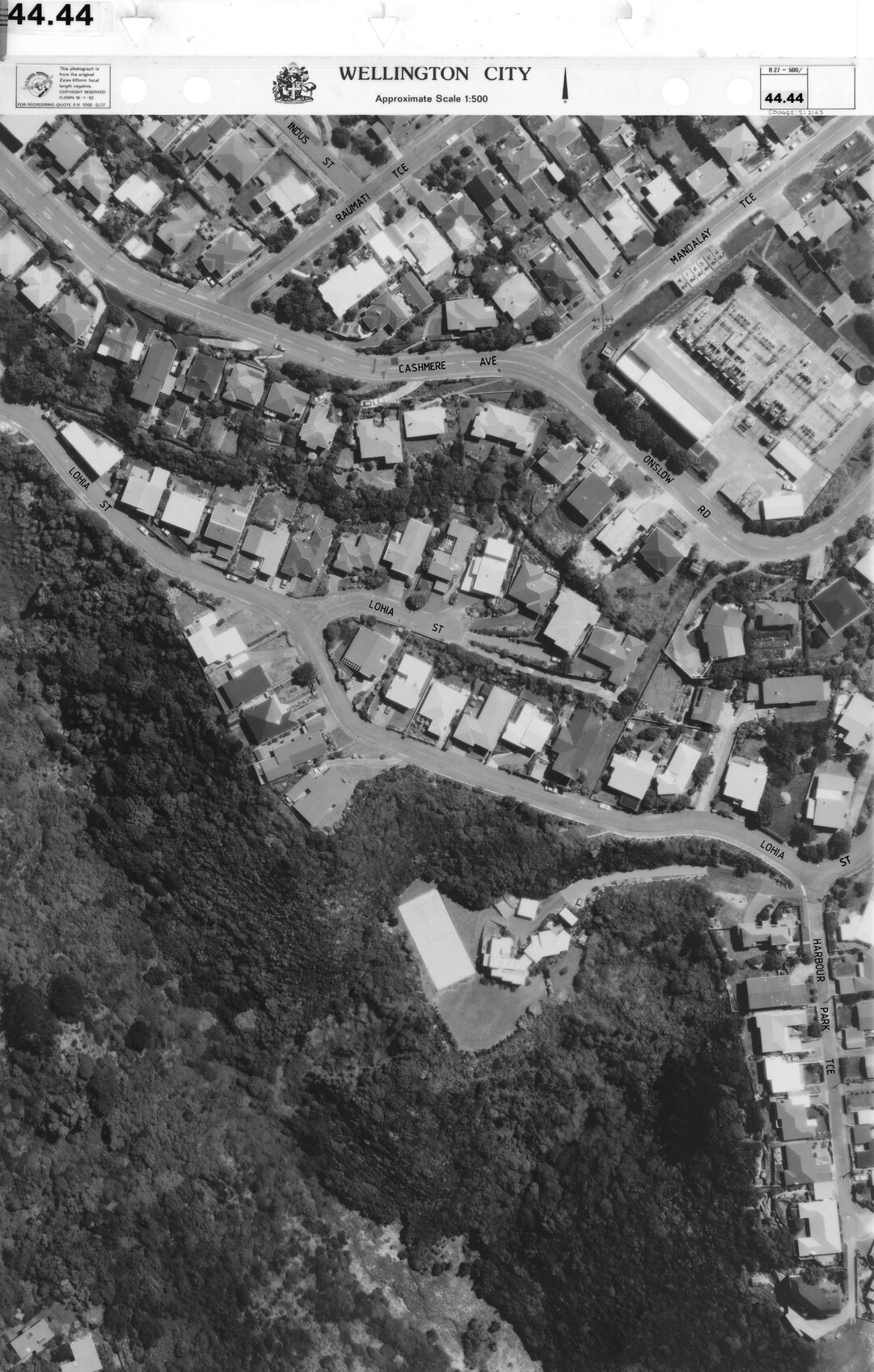 Aerial transparency, Sheet 44.44