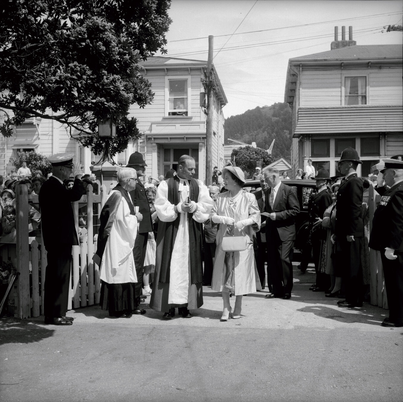 Queen Mother's visit to NZ, 6-9 February