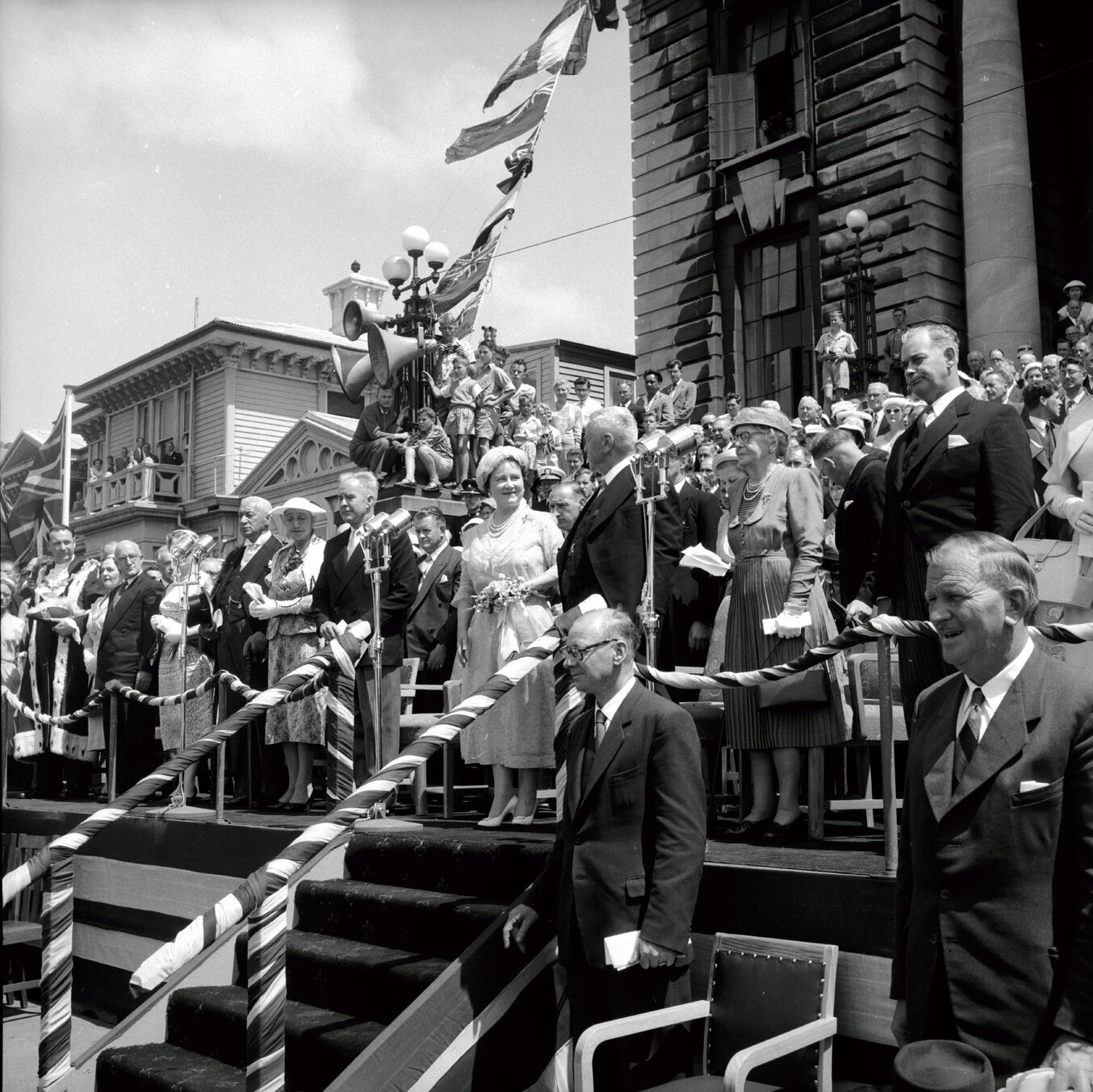 Queen Mother's visit to NZ, 6-9 February