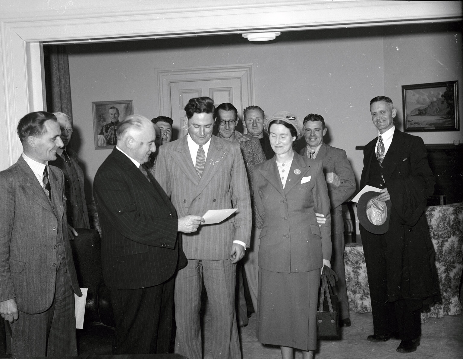 St John's Ambulance: Presentation of certificates