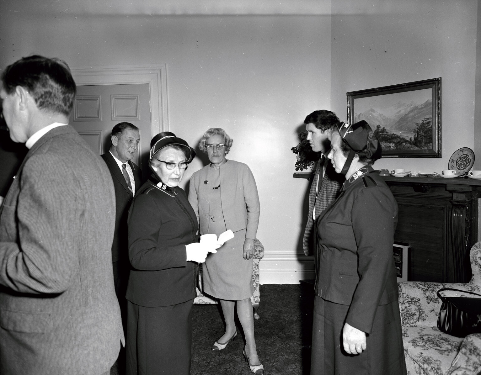 British Chief of Staff, Commander Vickberg (UK Salvation Army)