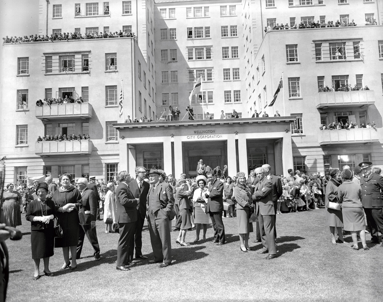 President Johnson, USA with Councillors