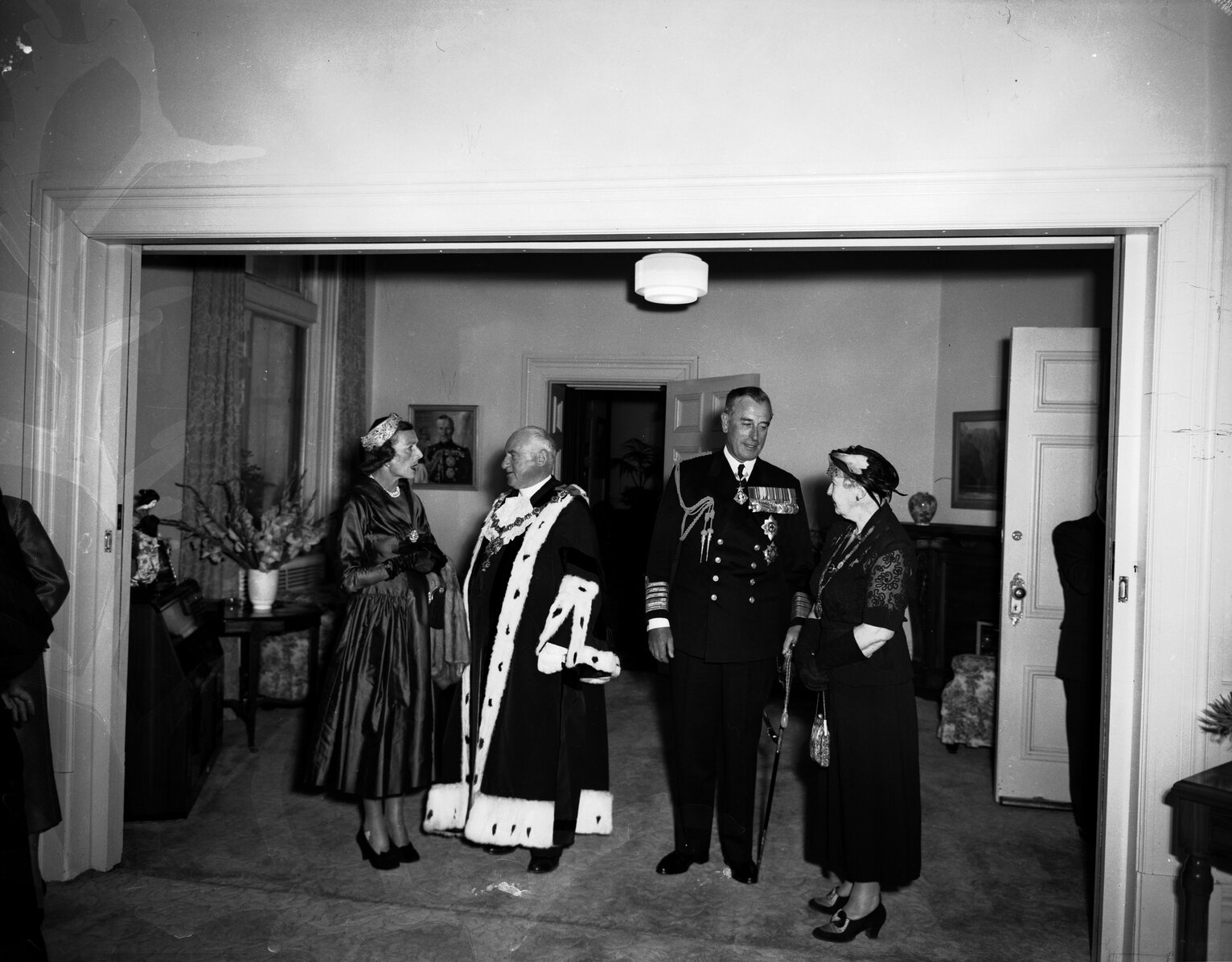 Lord &amp; Lady Mountbatten: reception