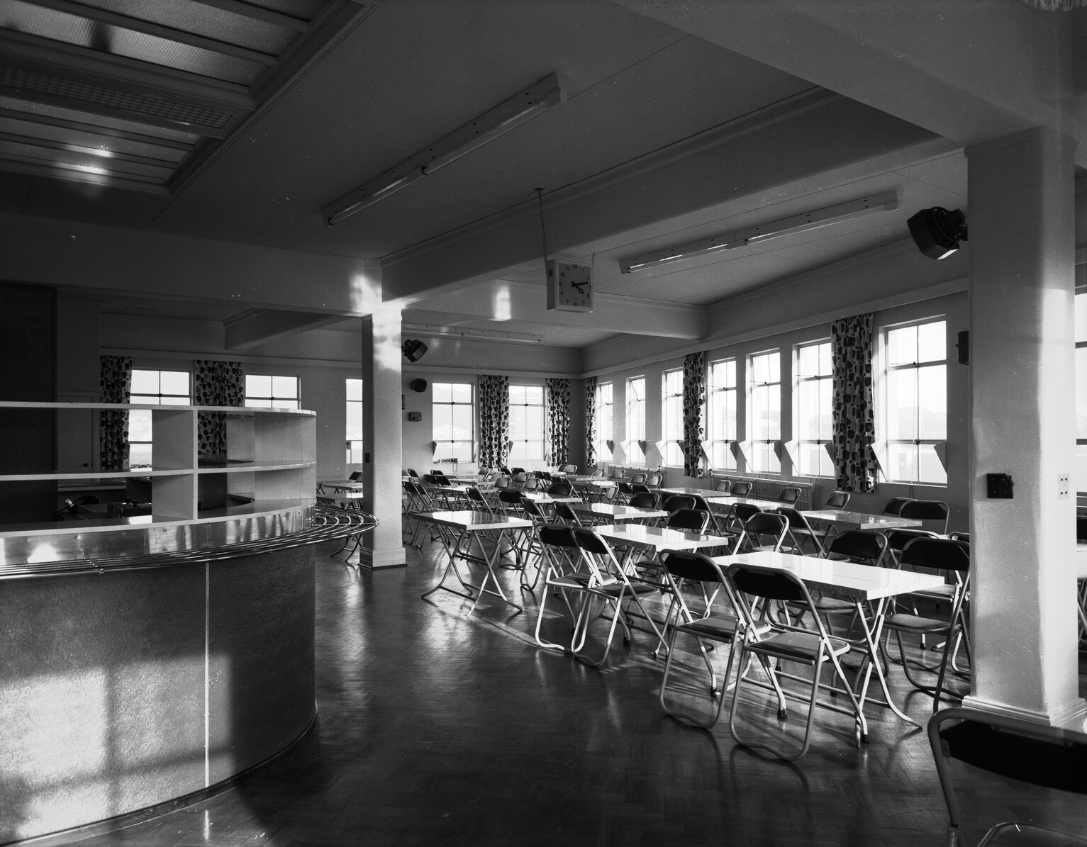 Wellington City Council Administration Offices Completed: cafeteria