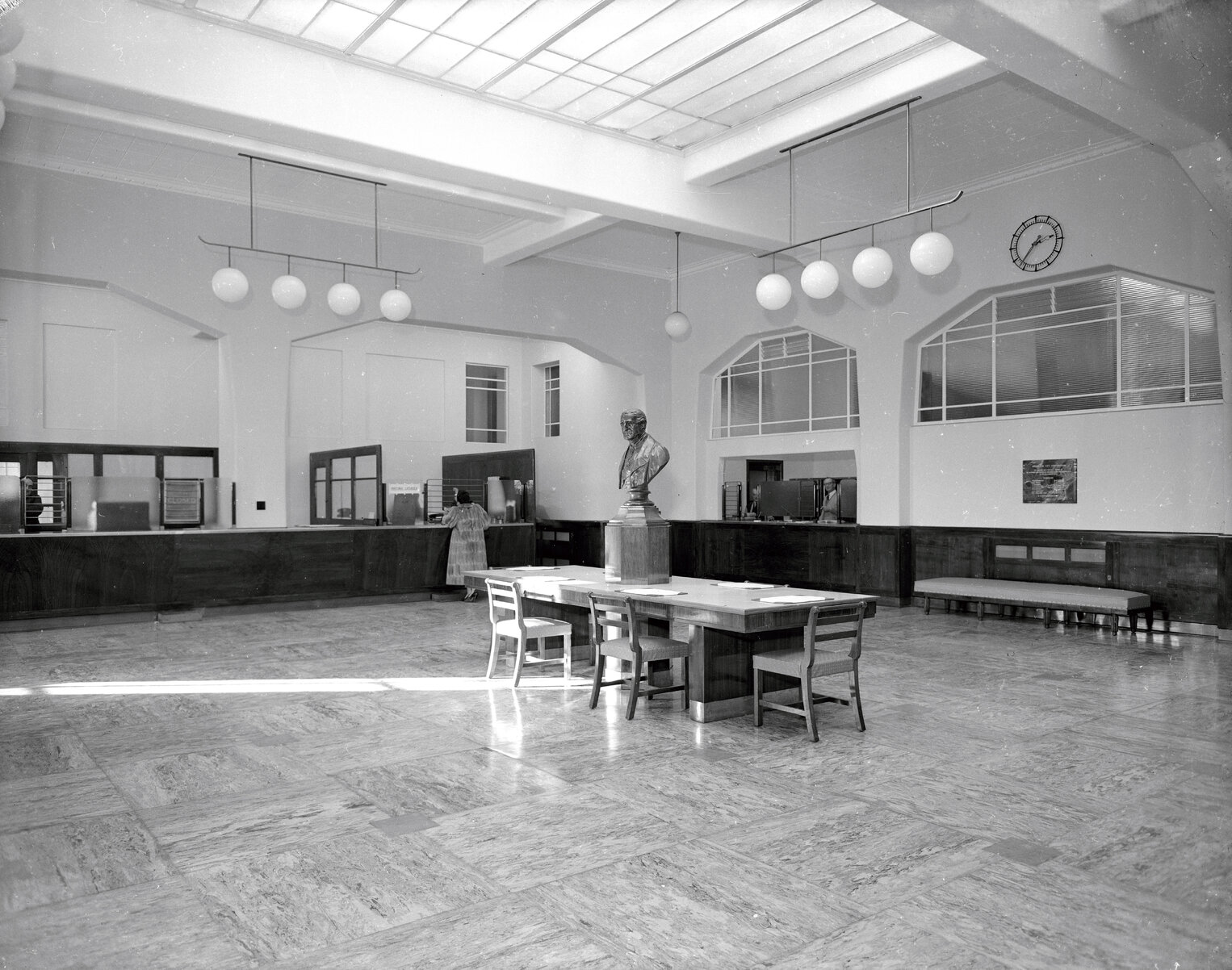 Wellington City Council Administration Building: Foyer (bust of Duke of Wellington)