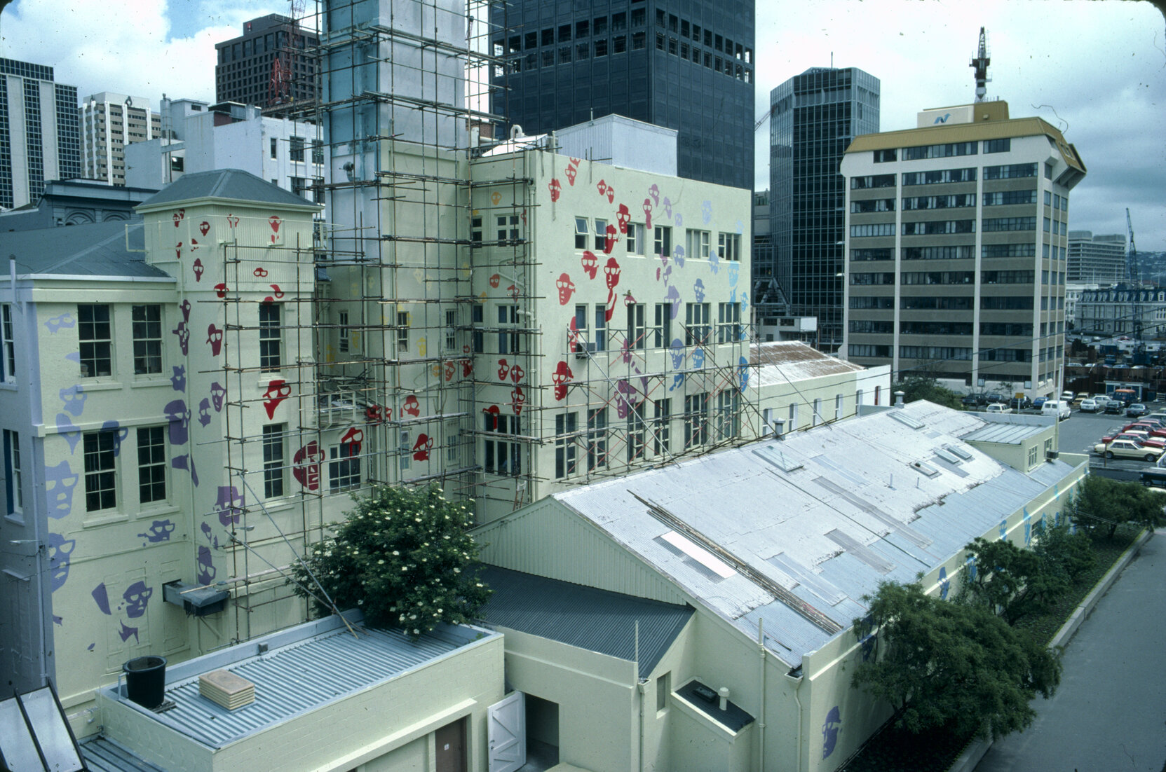 Civic Centre, public areas in vicinity of MOB and Dominion building