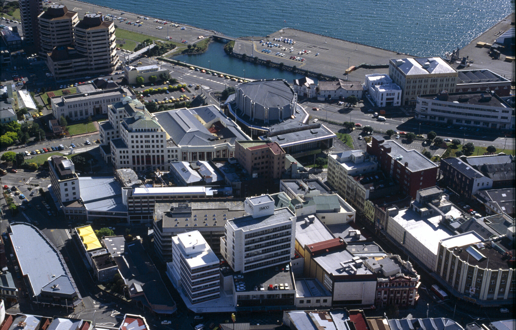 Aerial view of Civic Centre