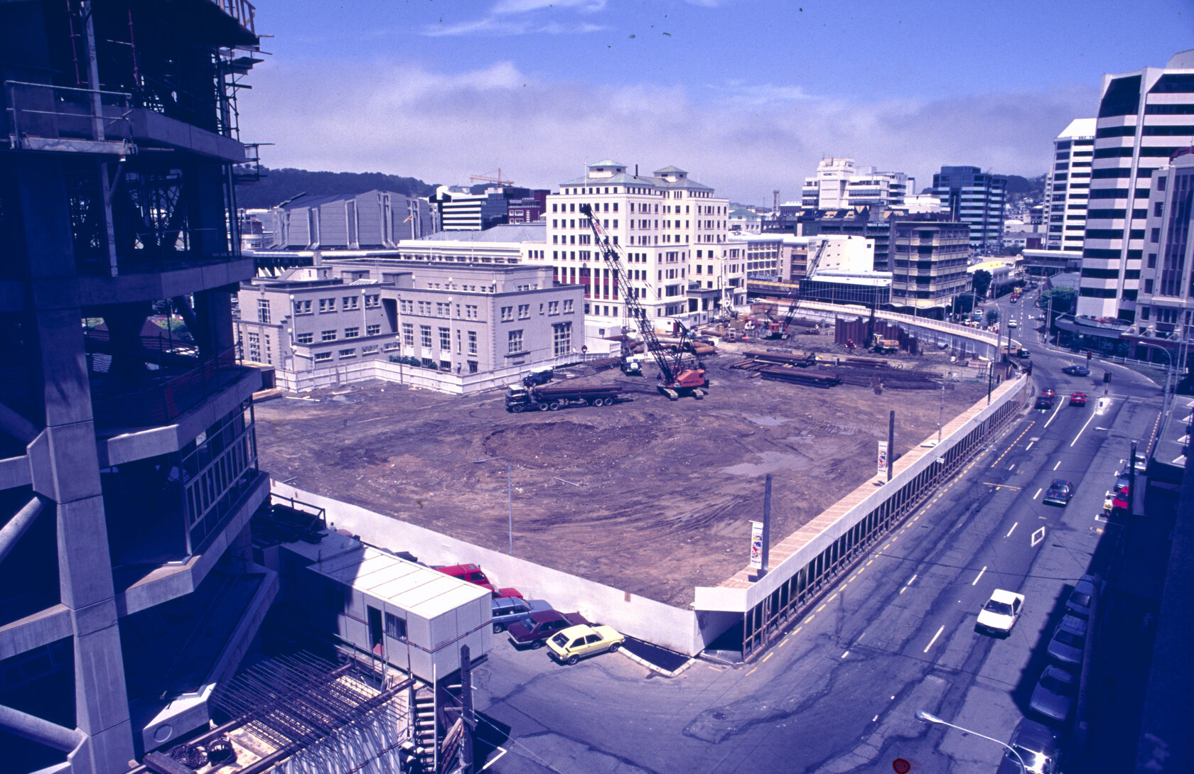 Preparation for deconstruction and construction regarding the development of the Civic Centre