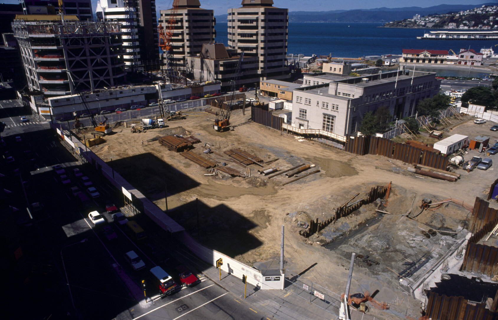 Preparation for deconstruction and construction regarding the development of the Civic Centre