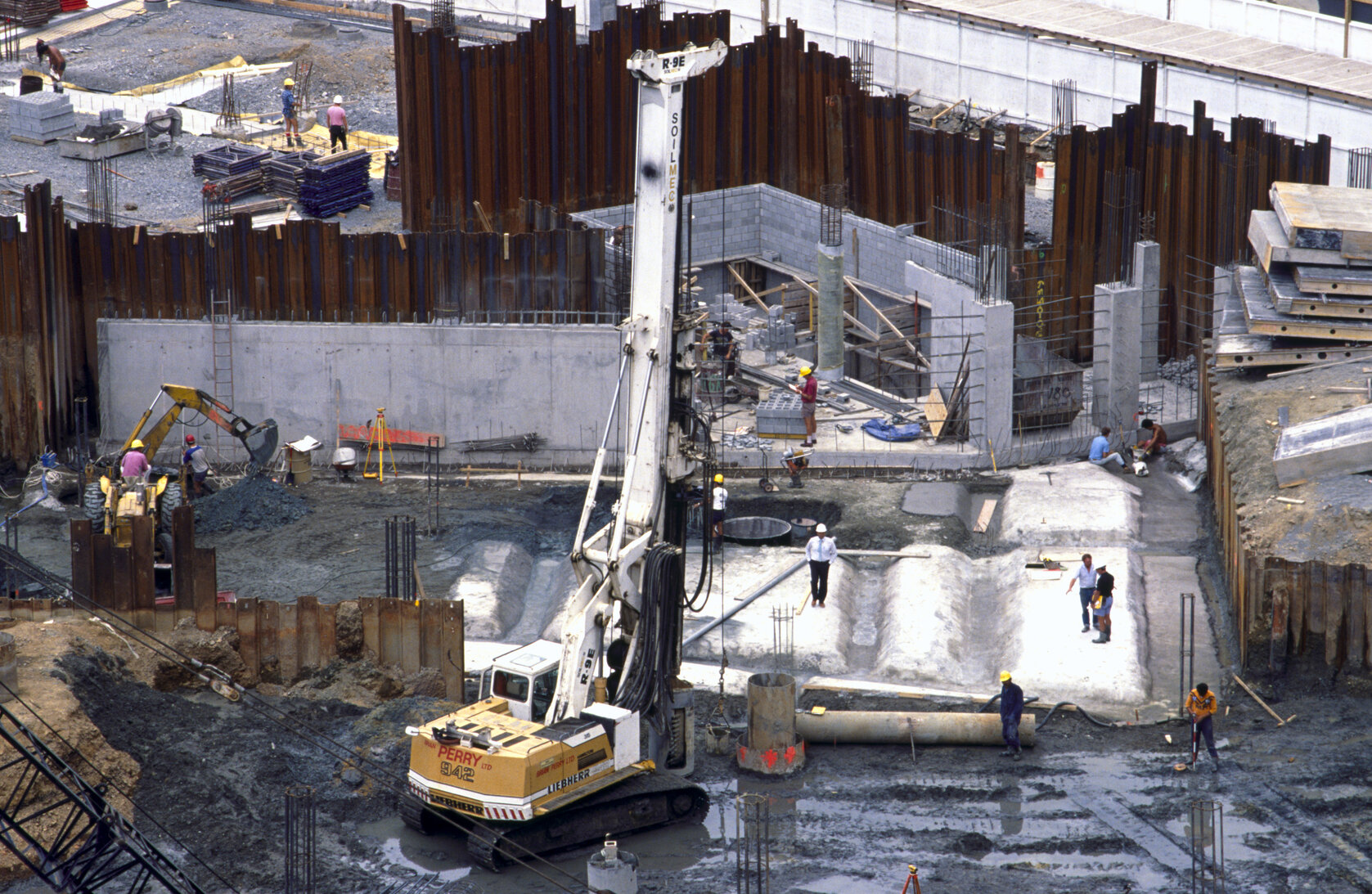 Preparation for deconstruction and construction regarding the development of the Civic Centre