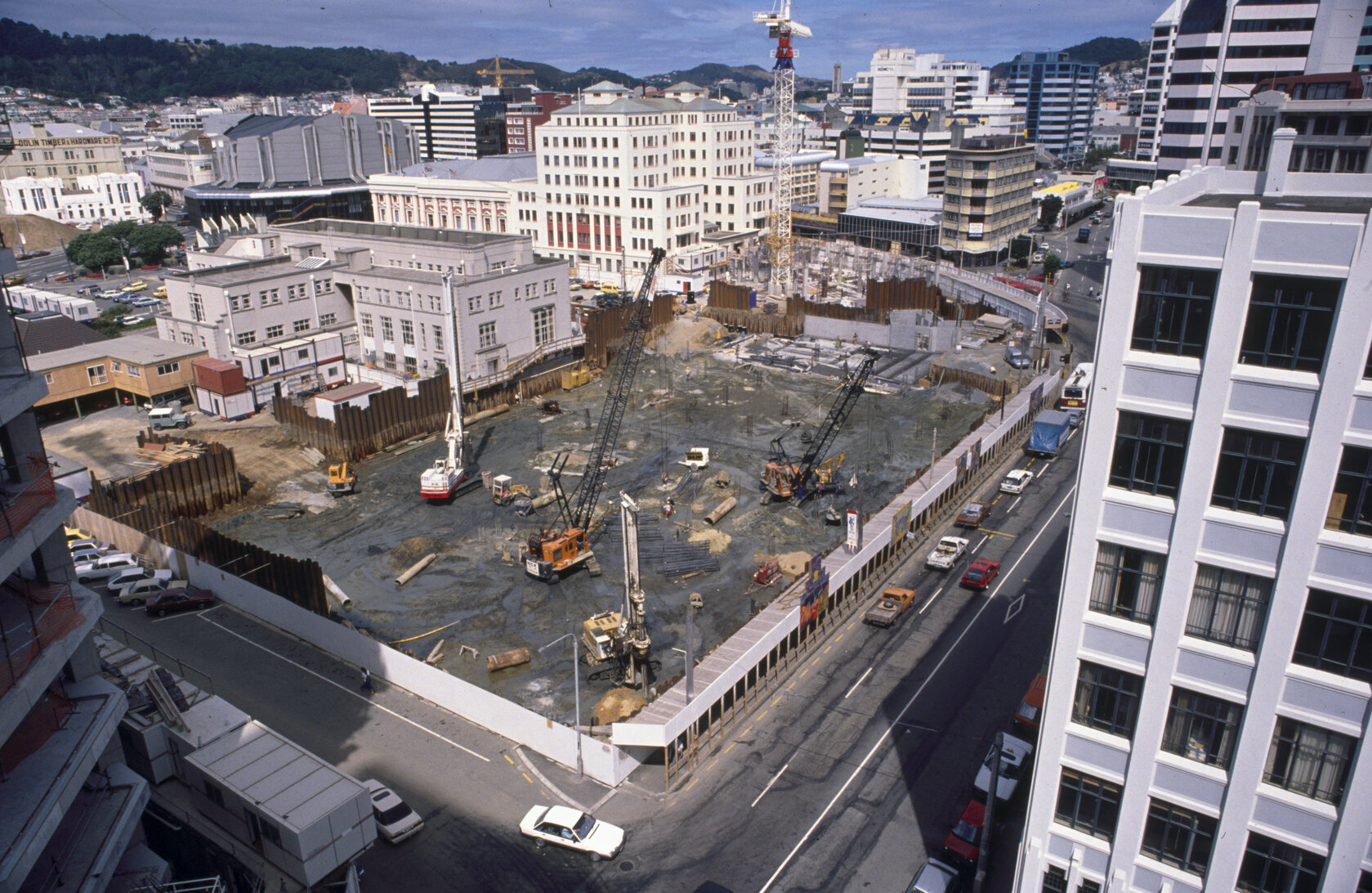Preparation for deconstruction and construction regarding the development of the Civic Centre