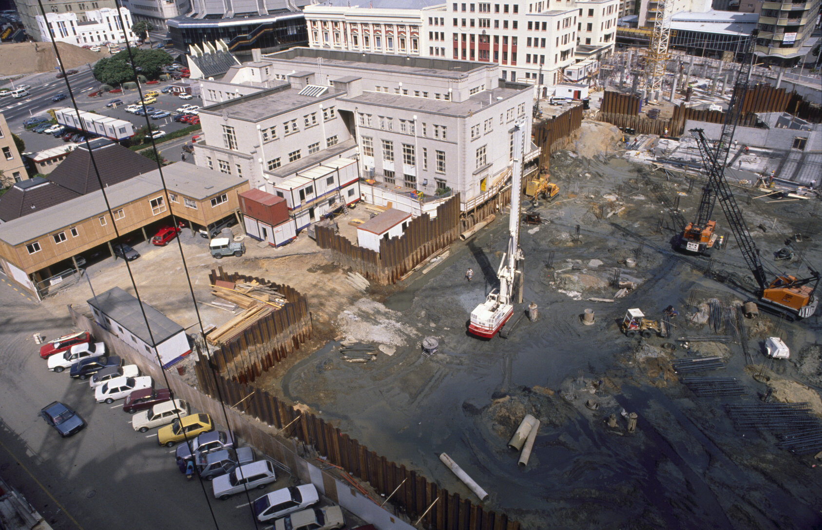 Preparation for deconstruction and construction regarding the development of the Civic Centre