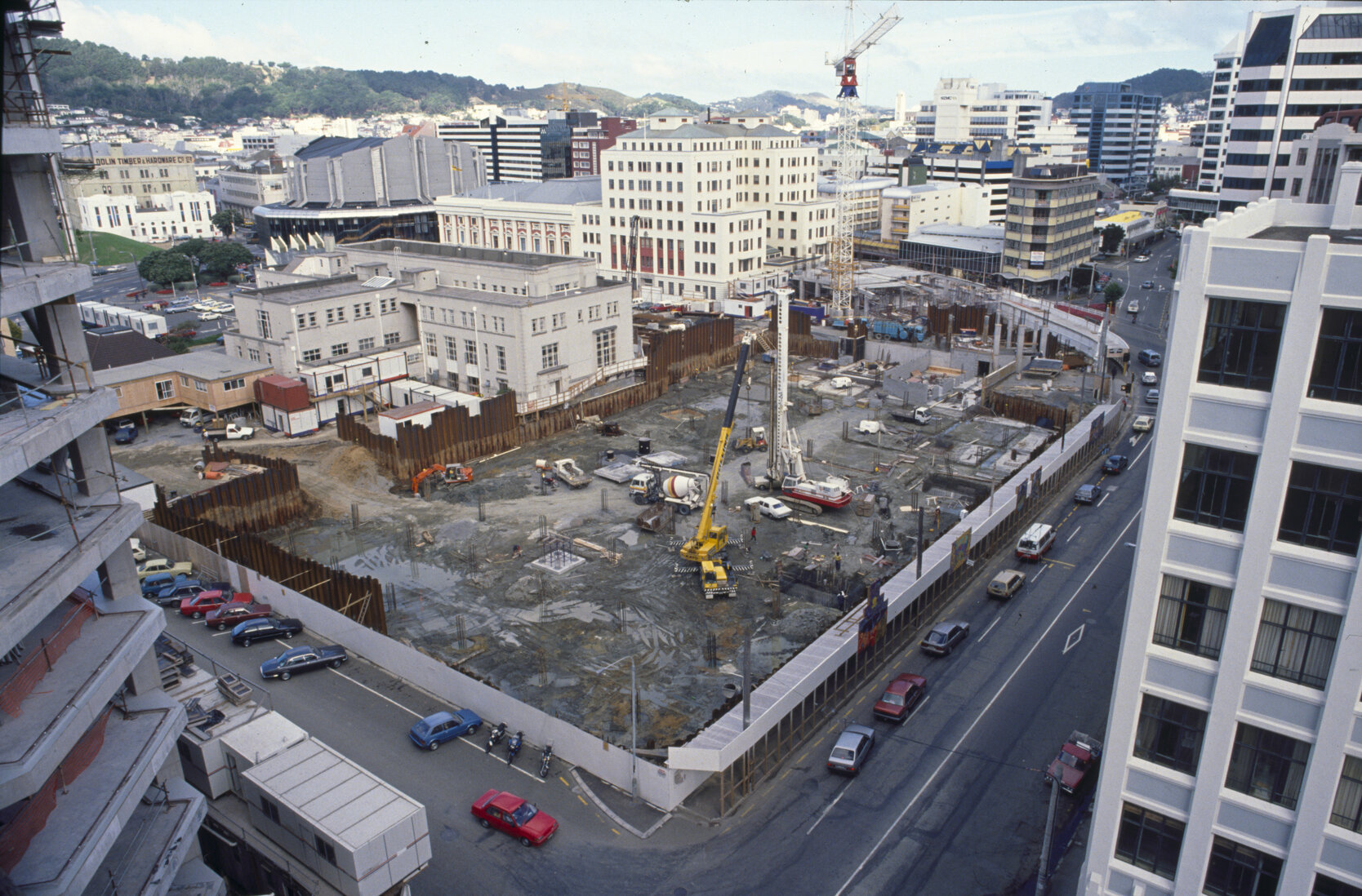 Preparation for deconstruction and construction regarding the development of the Civic Centre